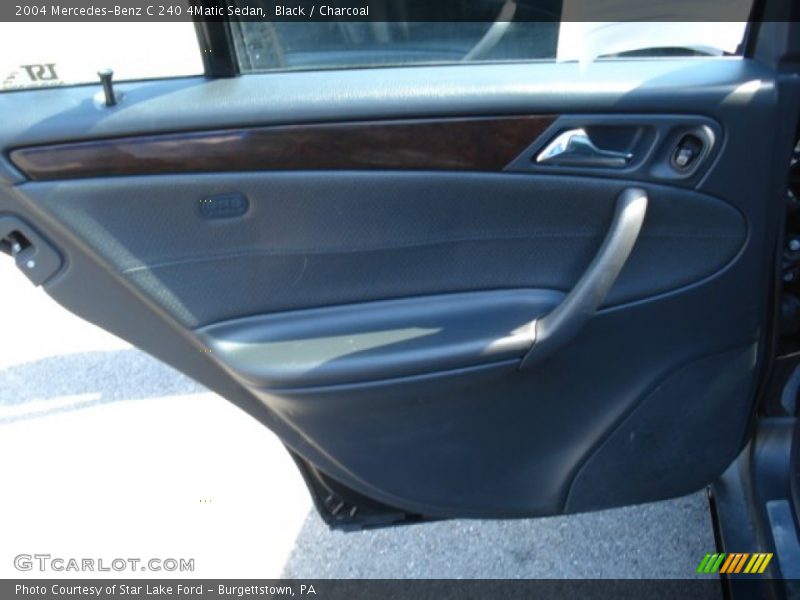 Black / Charcoal 2004 Mercedes-Benz C 240 4Matic Sedan