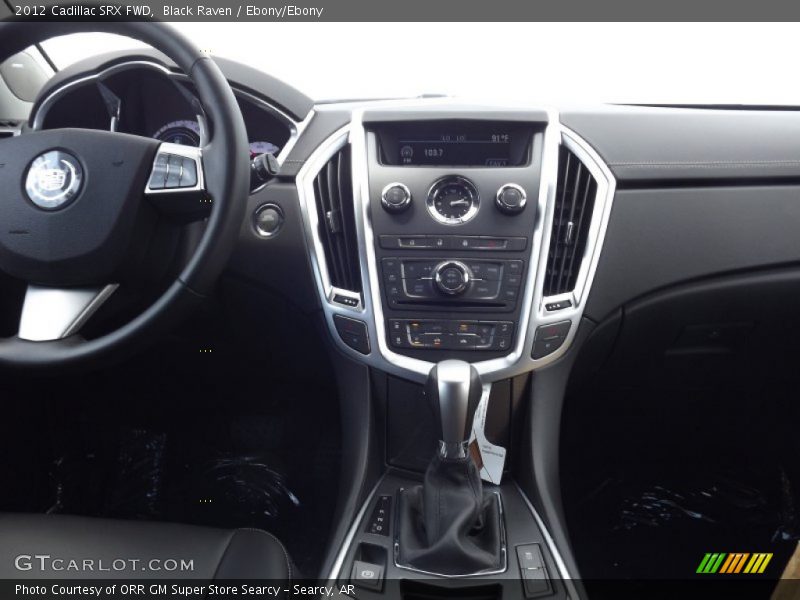 Black Raven / Ebony/Ebony 2012 Cadillac SRX FWD