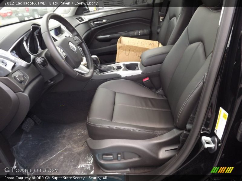 Black Raven / Ebony/Ebony 2012 Cadillac SRX FWD