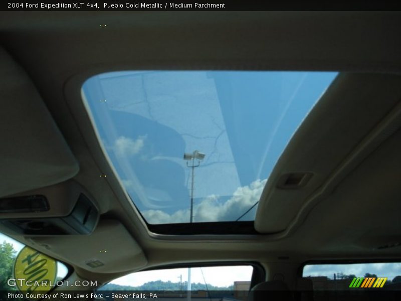 Pueblo Gold Metallic / Medium Parchment 2004 Ford Expedition XLT 4x4