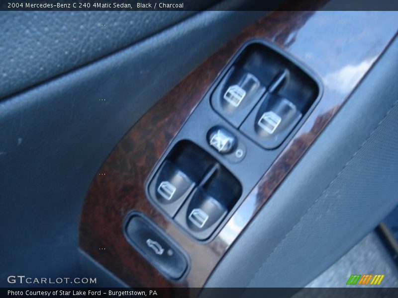 Black / Charcoal 2004 Mercedes-Benz C 240 4Matic Sedan