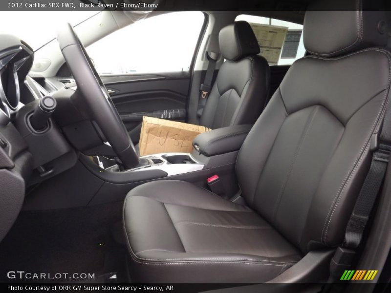 Black Raven / Ebony/Ebony 2012 Cadillac SRX FWD