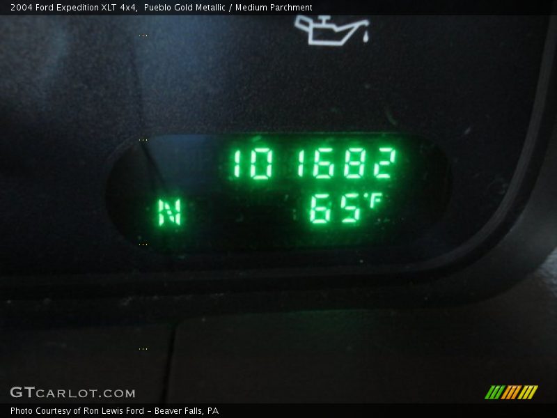 Pueblo Gold Metallic / Medium Parchment 2004 Ford Expedition XLT 4x4