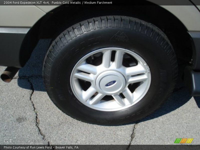 Pueblo Gold Metallic / Medium Parchment 2004 Ford Expedition XLT 4x4