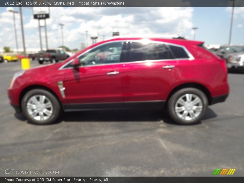 Crystal Red Tintcoat / Shale/Brownstone 2012 Cadillac SRX Luxury