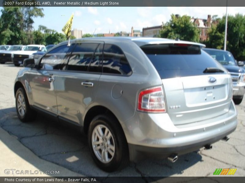 Pewter Metallic / Medium Light Stone 2007 Ford Edge SEL AWD