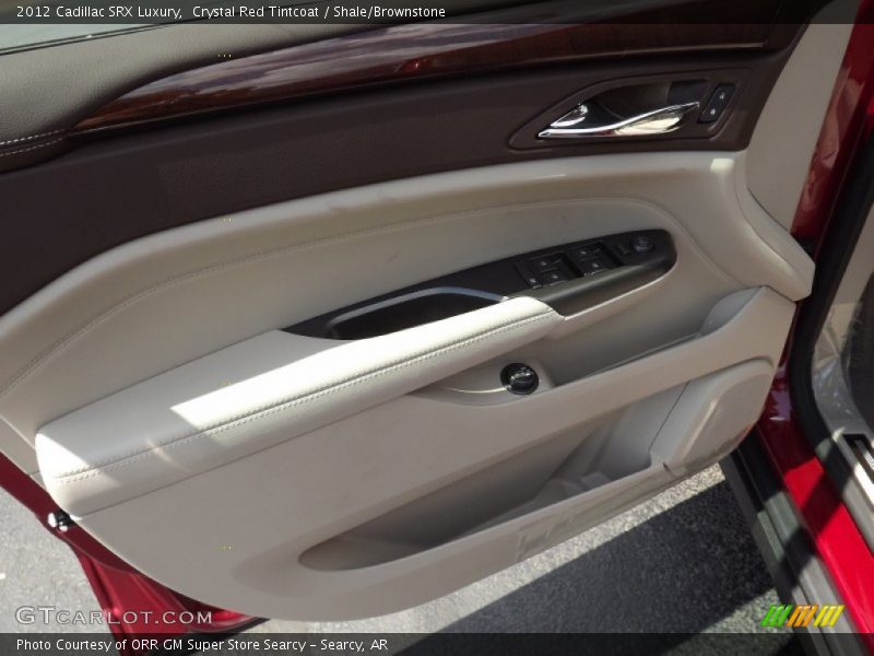 Crystal Red Tintcoat / Shale/Brownstone 2012 Cadillac SRX Luxury