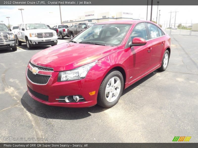 Crystal Red Metallic / Jet Black 2012 Chevrolet Cruze LT/RS