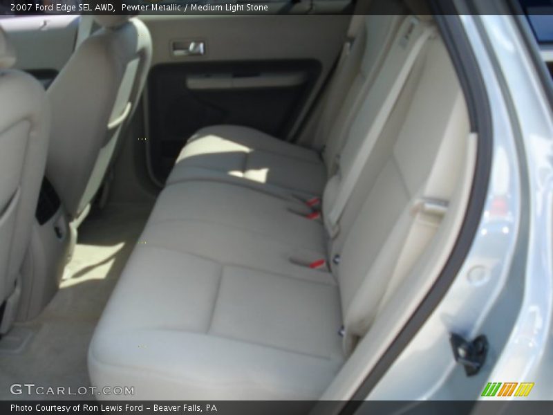 Pewter Metallic / Medium Light Stone 2007 Ford Edge SEL AWD