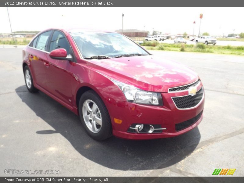 Crystal Red Metallic / Jet Black 2012 Chevrolet Cruze LT/RS