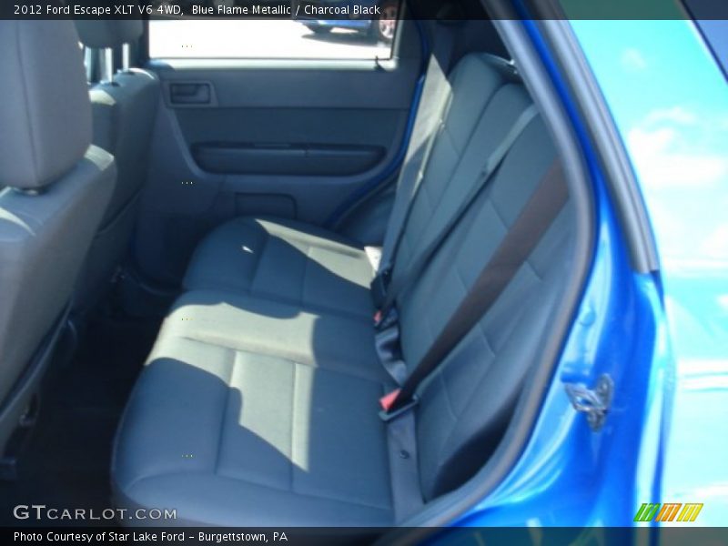 Blue Flame Metallic / Charcoal Black 2012 Ford Escape XLT V6 4WD