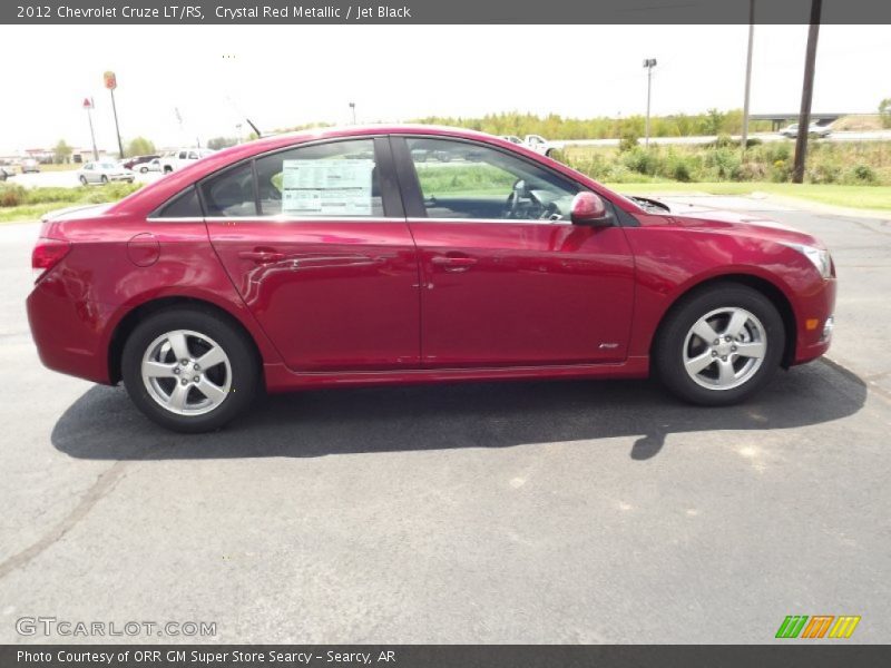 Crystal Red Metallic / Jet Black 2012 Chevrolet Cruze LT/RS