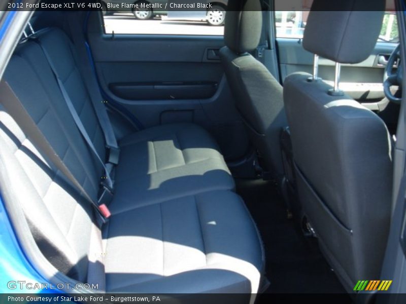 Blue Flame Metallic / Charcoal Black 2012 Ford Escape XLT V6 4WD