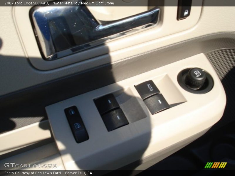 Pewter Metallic / Medium Light Stone 2007 Ford Edge SEL AWD