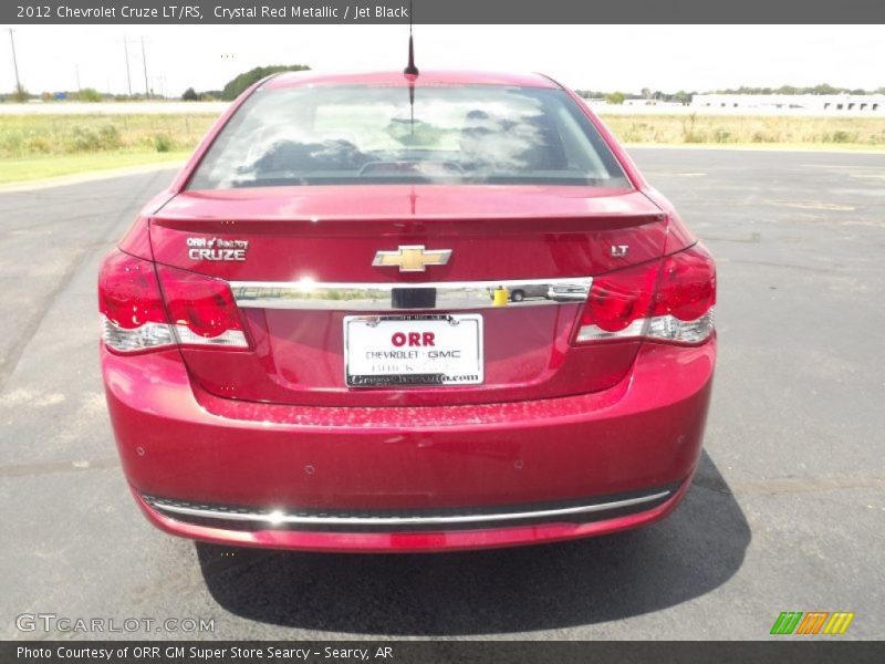 Crystal Red Metallic / Jet Black 2012 Chevrolet Cruze LT/RS
