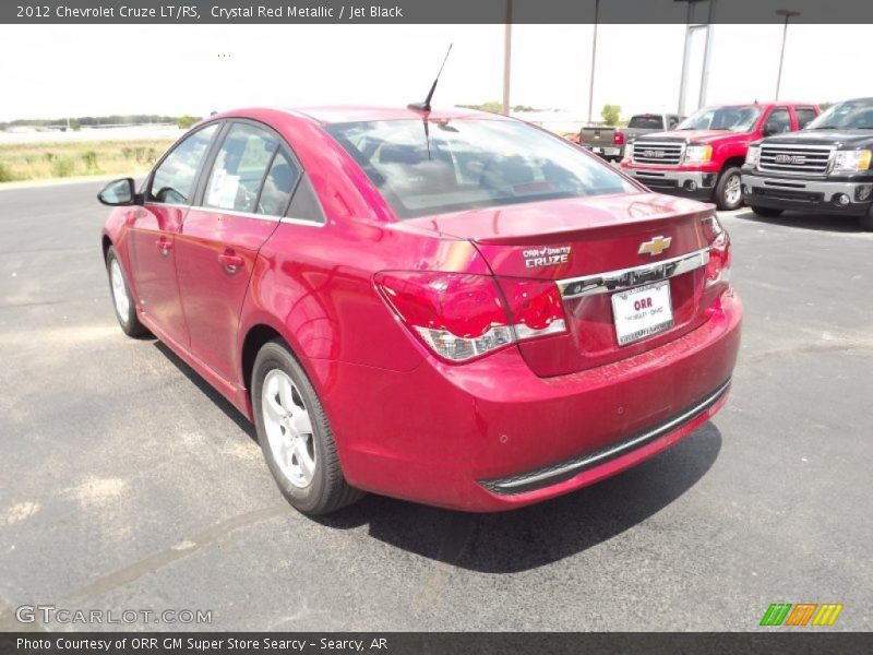 Crystal Red Metallic / Jet Black 2012 Chevrolet Cruze LT/RS