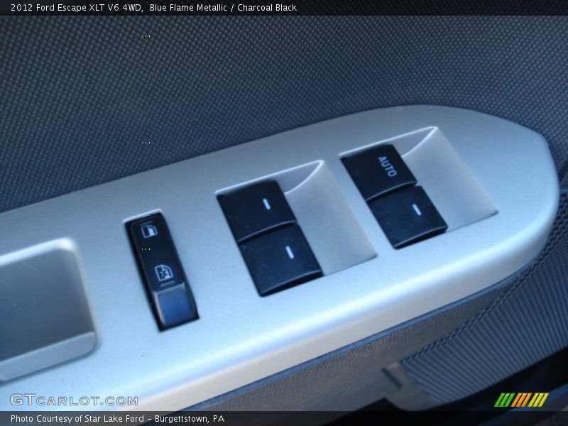 Blue Flame Metallic / Charcoal Black 2012 Ford Escape XLT V6 4WD
