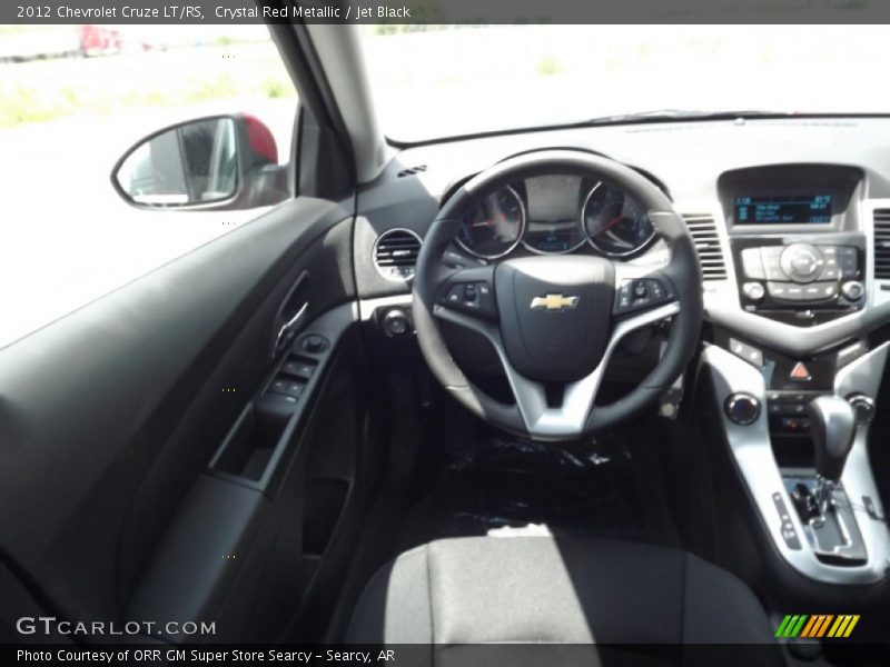 Crystal Red Metallic / Jet Black 2012 Chevrolet Cruze LT/RS