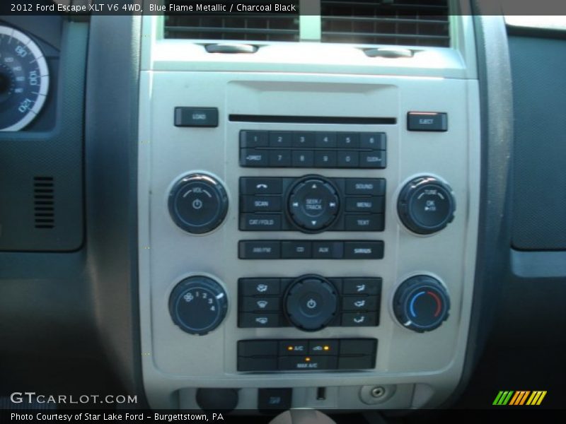 Blue Flame Metallic / Charcoal Black 2012 Ford Escape XLT V6 4WD