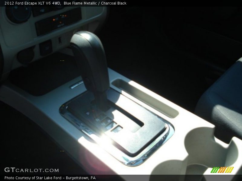 Blue Flame Metallic / Charcoal Black 2012 Ford Escape XLT V6 4WD