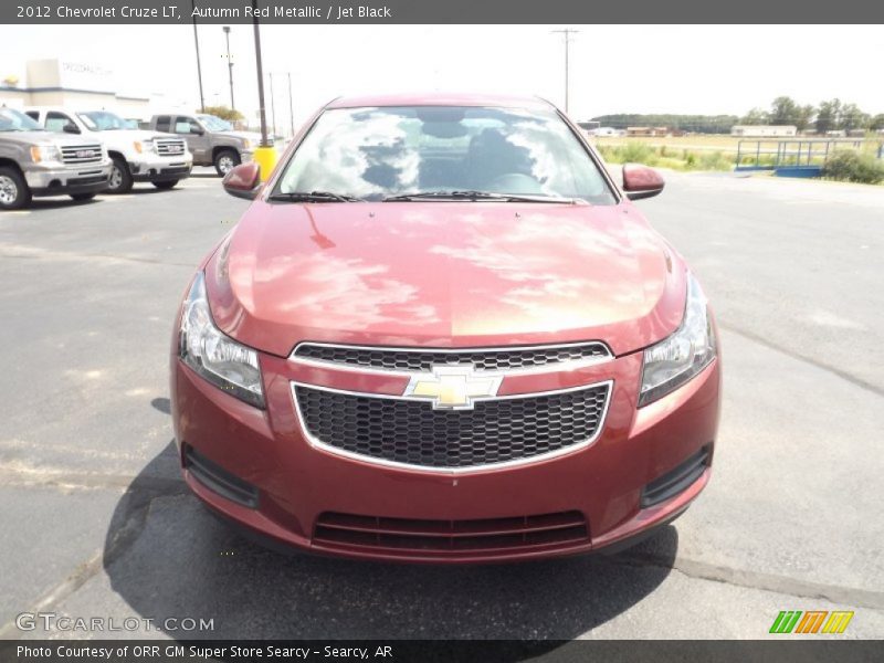 Autumn Red Metallic / Jet Black 2012 Chevrolet Cruze LT