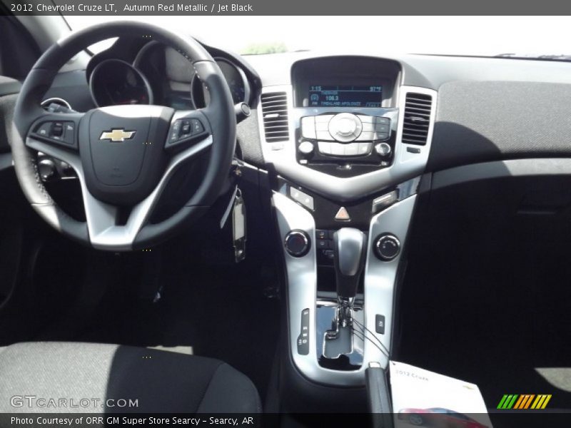 Autumn Red Metallic / Jet Black 2012 Chevrolet Cruze LT