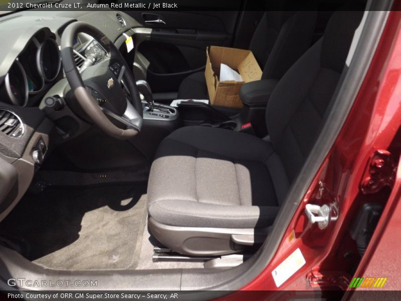 Autumn Red Metallic / Jet Black 2012 Chevrolet Cruze LT