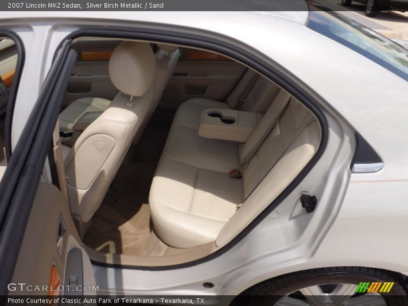 Silver Birch Metallic / Sand 2007 Lincoln MKZ Sedan