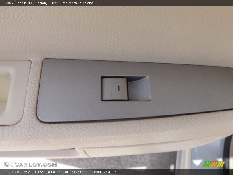 Silver Birch Metallic / Sand 2007 Lincoln MKZ Sedan