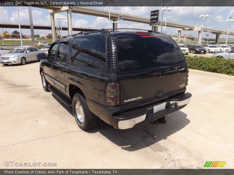 Carbon Metallic / Neutral/Shale 2003 GMC Yukon XL SLT
