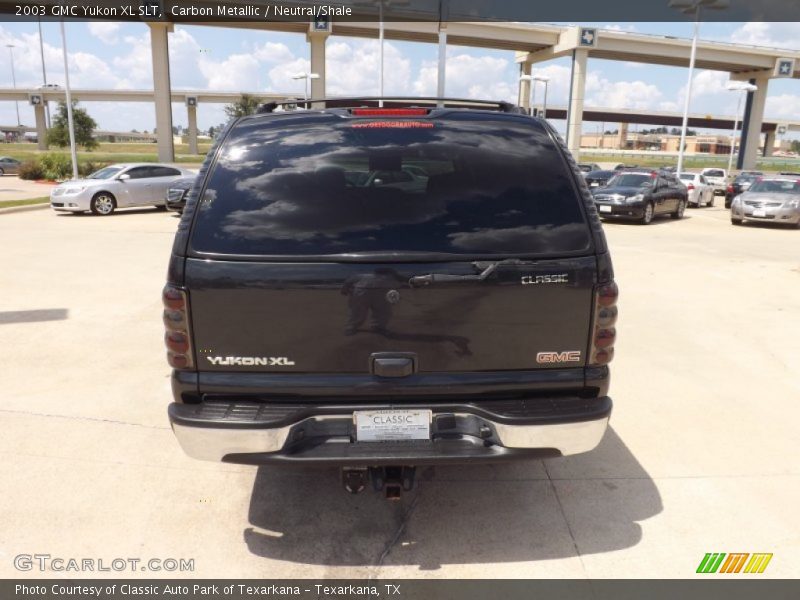 Carbon Metallic / Neutral/Shale 2003 GMC Yukon XL SLT