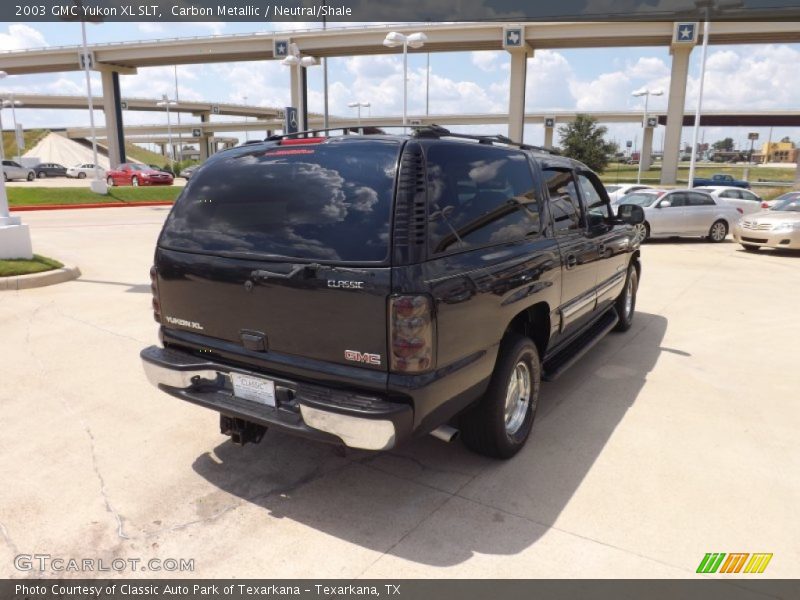 Carbon Metallic / Neutral/Shale 2003 GMC Yukon XL SLT