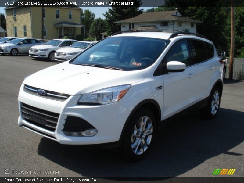 Oxford White / Charcoal Black 2013 Ford Escape SE 1.6L EcoBoost 4WD