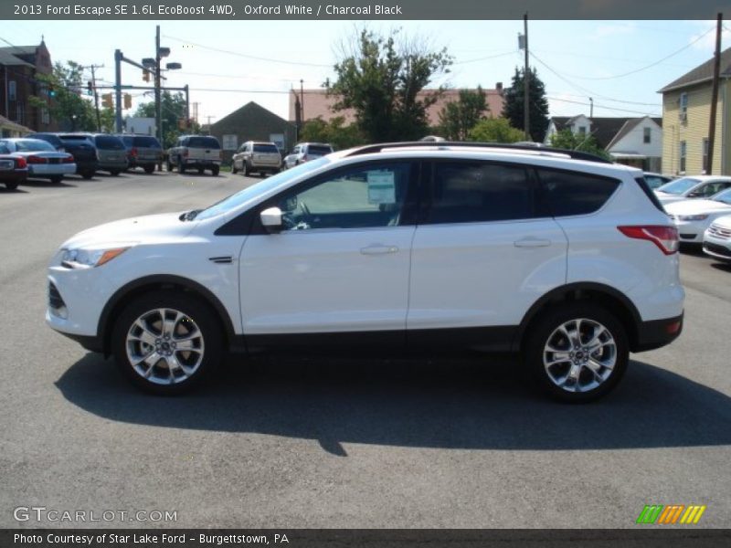 Oxford White / Charcoal Black 2013 Ford Escape SE 1.6L EcoBoost 4WD