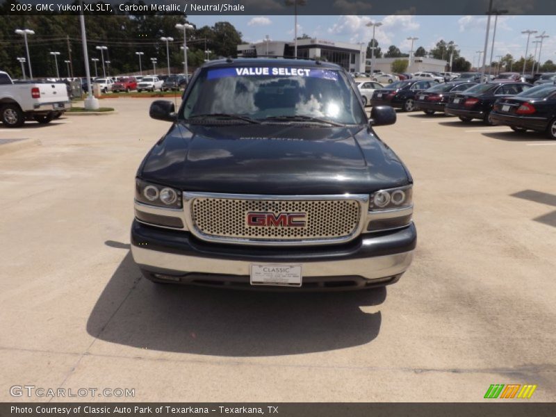 Carbon Metallic / Neutral/Shale 2003 GMC Yukon XL SLT