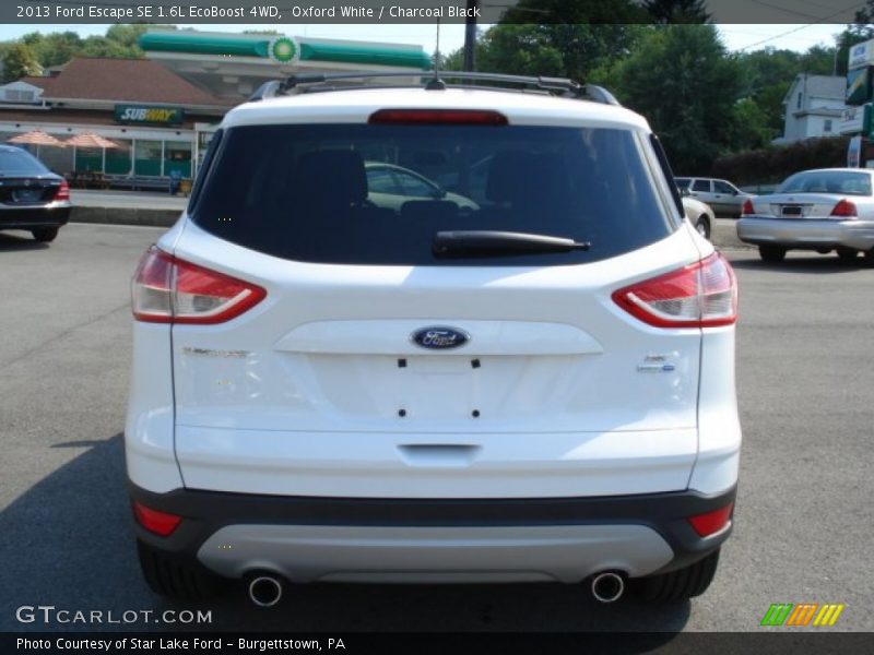 Oxford White / Charcoal Black 2013 Ford Escape SE 1.6L EcoBoost 4WD