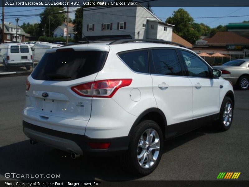 Oxford White / Charcoal Black 2013 Ford Escape SE 1.6L EcoBoost 4WD