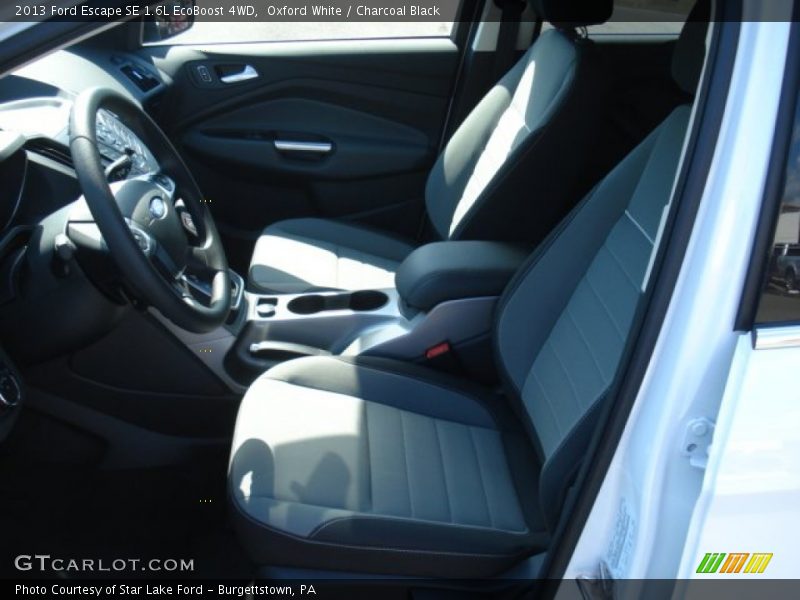 Oxford White / Charcoal Black 2013 Ford Escape SE 1.6L EcoBoost 4WD