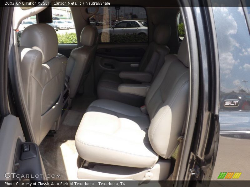 Carbon Metallic / Neutral/Shale 2003 GMC Yukon XL SLT