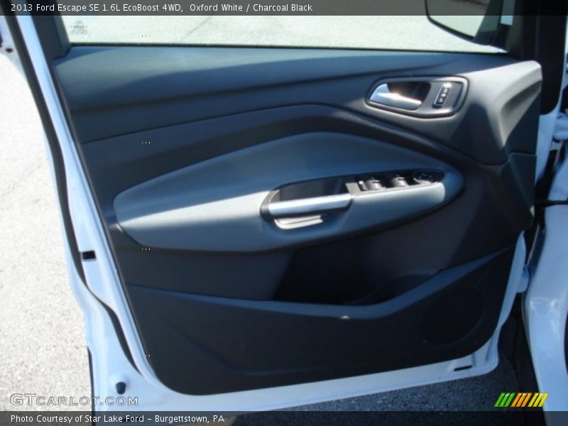 Oxford White / Charcoal Black 2013 Ford Escape SE 1.6L EcoBoost 4WD