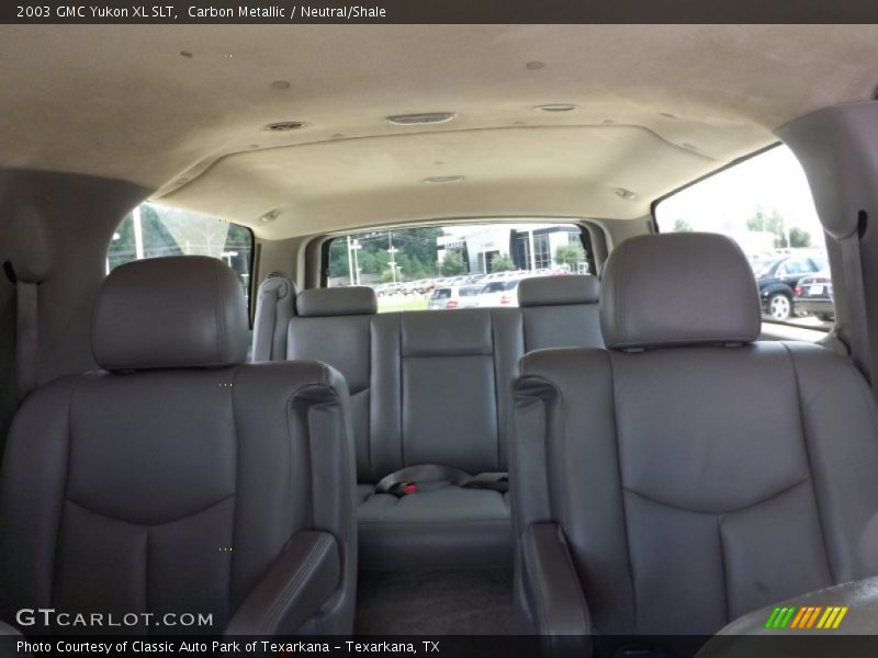 Carbon Metallic / Neutral/Shale 2003 GMC Yukon XL SLT