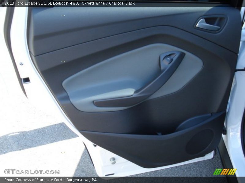 Oxford White / Charcoal Black 2013 Ford Escape SE 1.6L EcoBoost 4WD