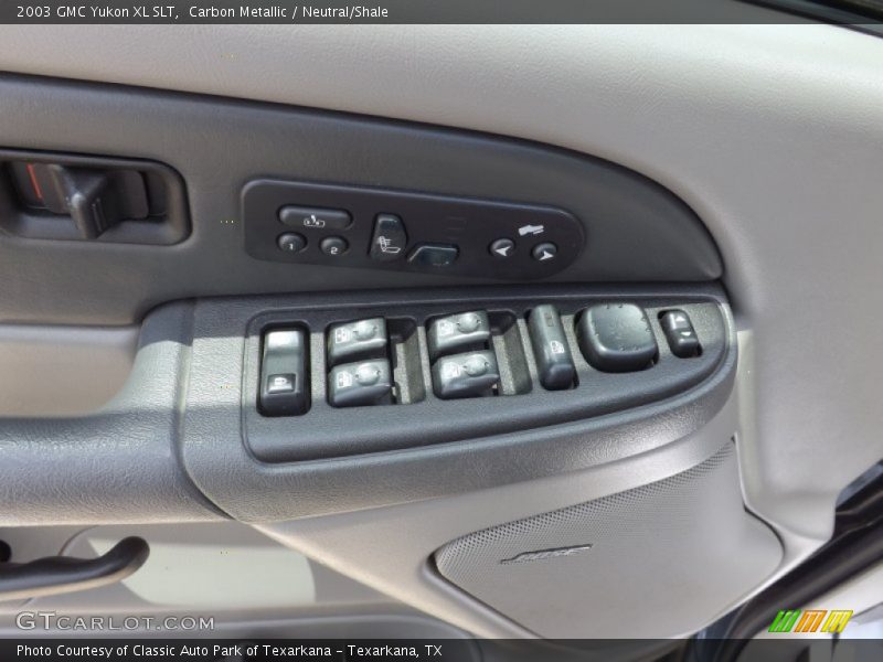 Carbon Metallic / Neutral/Shale 2003 GMC Yukon XL SLT
