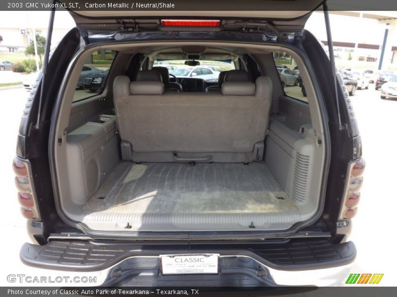 Carbon Metallic / Neutral/Shale 2003 GMC Yukon XL SLT