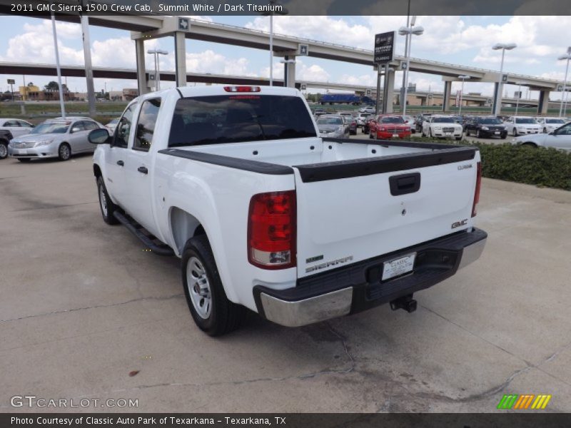 Summit White / Dark Titanium 2011 GMC Sierra 1500 Crew Cab