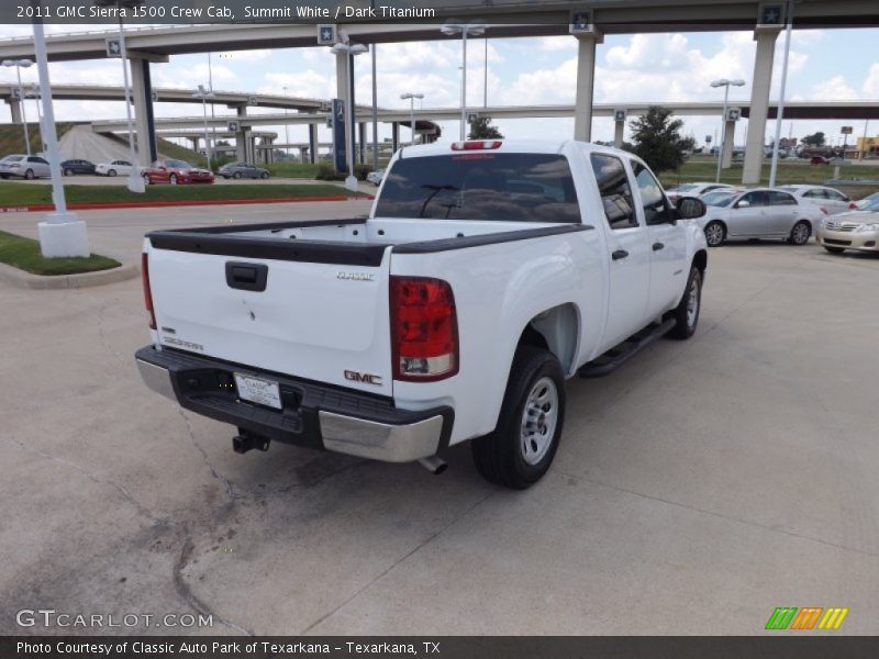 Summit White / Dark Titanium 2011 GMC Sierra 1500 Crew Cab