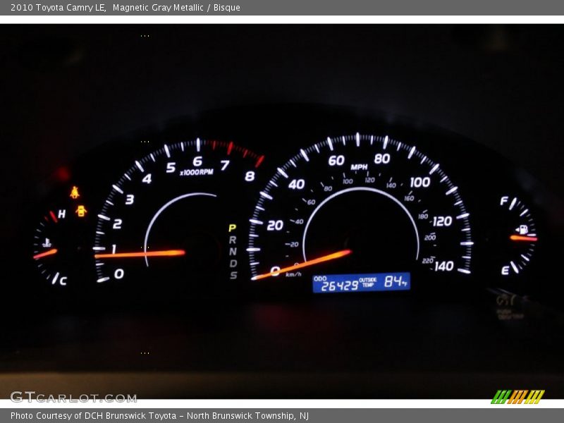 Magnetic Gray Metallic / Bisque 2010 Toyota Camry LE