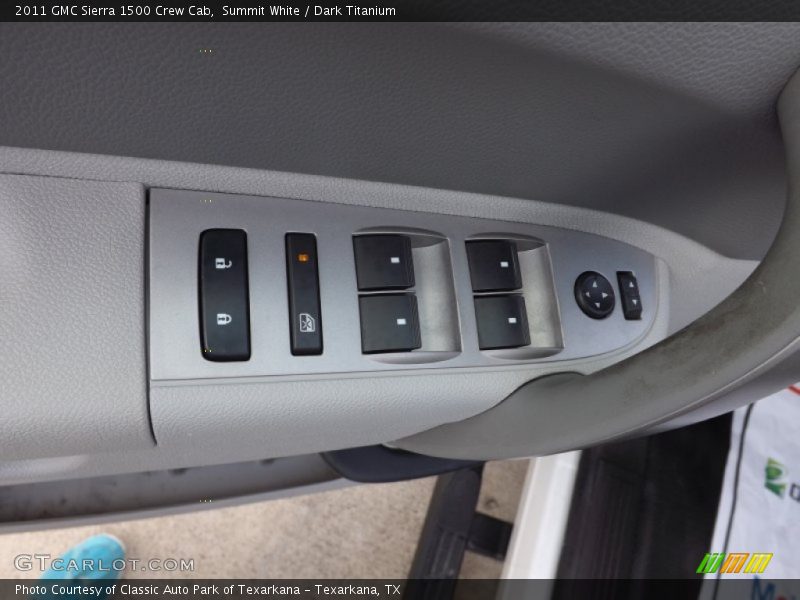 Summit White / Dark Titanium 2011 GMC Sierra 1500 Crew Cab