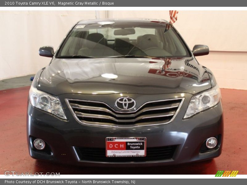 Magnetic Gray Metallic / Bisque 2010 Toyota Camry XLE V6