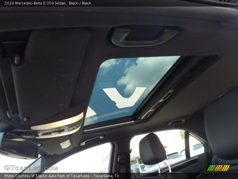Black / Black 2010 Mercedes-Benz E 350 Sedan